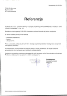 Referencja od firmy Team Oil Sp. z o.o.