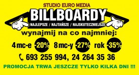 Billboardy - Agencja Reklamowa STUDIO EURO MEDIA Billboardy, Kampanie w Mediach Płock