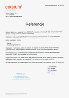 Referencja od firmy CELSIUM Sp. z o.o.