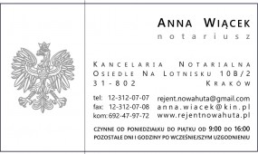 poświadczenie dziedziczenia - Anna Wiącek Kancelaria Notarialna Kraków