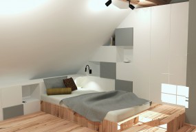 Pokój nastolatka - STUDIO ŁADNIE Olkusz