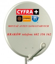 Montaz anten NCplus, polsat , naziemnej - Monitory Komputerowe, Telewizory, Naprawa i Konserwacja Kraków