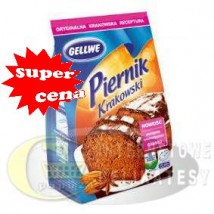 SUPER CENA !! CIASTO PIERNIK KRAKOWSKI TORBA 375 G  GELLWE - Papu24 Internetowy Sklep Spożywczy Racula