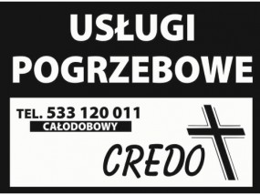 Usługi Pogrzebowe - Usługi Pogrzebowe CREDO Zamość