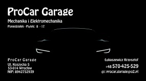 Kompleksowa naprawa samochodów - PROCAR GARAGE Wrocław