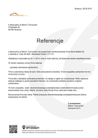 Referencja od firmy e-dekorujemy.pl Marcin Tomczyński