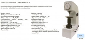 Twardościomierz Rockwell - PowerTech s.c. - Przyrządy pomiarowe Andrychów