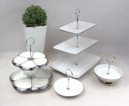 Etażery,patery,półmiski,salaterki - Agnieszka Baran F.H.U. ABESKO Węgrzce