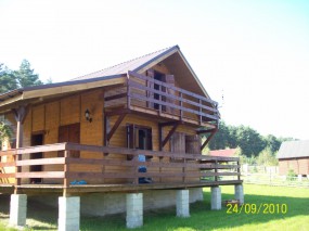 Domy kanadyjskie - Stolarstwo Borucki - domy z drewna Powidz