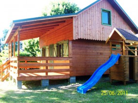 Więźba dachowa - Stolarstwo Borucki - domy z drewna Powidz