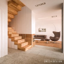Projekty aranżacji wnętrz - Pracownia Architektoniczna Unica Design Architekt Marcin Kuryłowicz Legionowo