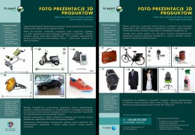 Prezentacja fotofraficzna 3D produktów - PC-EXPERT Zenon Górny Bydgoszcz