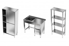 Meble gastronomiczne ze stali nierdzewnej - M&M Gastro Twój partner w gastronomii Katowice