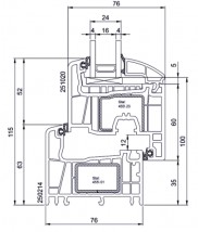 Salamander 76 mm - Standard Okna Drzwi Rolety - montaż Nadarzyn