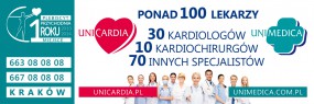 ginekolog - położnik - Unicardia Centrum Leczenia Chorób Serca i Naczyń Kraków