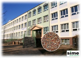 Tynki mozaikowe z kruszywa naturalnego - Sime Materiały Budowlane Lubin