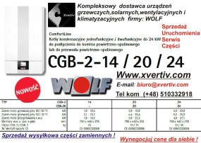 WOLF piec kocioł Piecyk gazowy - XVERTIV Paweł Sutor Kraków