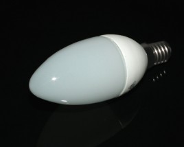 Żarówka E14 LED 4W Świeca LEDOM Biała ciepła - Orled24 Oświetlenie i Akcesoria Led Marcin Ostrowski Nowa Sól