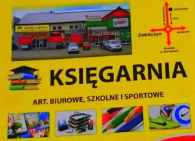 KSIĘGARNIA ZAKLICZYN - PLAN DOJAZDU - Księgarnia & art. biurowe, szkolne i sportowe Norbert Kieć Wojnicz