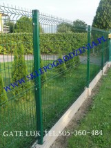panele ogrodzeniowe ocynkowane malowane proszkowo - GATE LUK Łukasz Chowaniak Bielsko-Biała