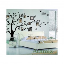 NAKLEJKA ŚCIENNA CYTAT DRZEWO RODZINNE XXL 170X220 - ARAMIZ Zabawki dla Twojego dziecka Nysa