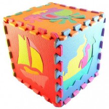 MATA PODŁOGOWA -PUZZLE PIANKOWE KOMPLET 10 SZTUK - ARAMIZ Zabawki dla Twojego dziecka Nysa