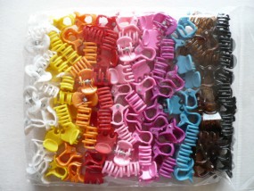 Krabiki kolorowe - Firma Handlowa  Klips  - ozdoby do włosów, biżuteria sztuczna Gdynia