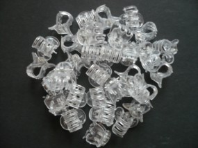 Chwytaczyki przezroczyste - Firma Handlowa  Klips  - ozdoby do włosów, biżuteria sztuczna Gdynia