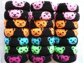 Gumki - pudełko - Firma Handlowa  Klips  - ozdoby do włosów, biżuteria sztuczna Gdynia