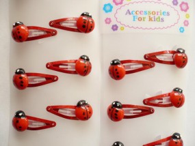 Biedronki na małym pyku - Firma Handlowa  Klips  - ozdoby do włosów, biżuteria sztuczna Gdynia