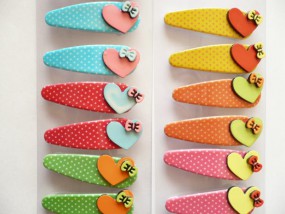 Pyki z ozdobą - Firma Handlowa  Klips  - ozdoby do włosów, biżuteria sztuczna Gdynia