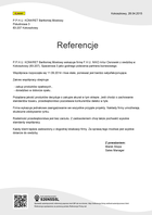 Referencja od firmy P.P.H.U. KONKRET Bartłomiej Mostowy