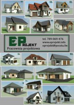 Projekt budynku mieszkalnego - EProjekt-Pracownia Projektowa Kielce