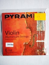 Pyramid Aluminium 3/4 - struny skrzypcowe 3/4 - IMM Instrumenty Muzyczne Media Artur Kalenik Legnica