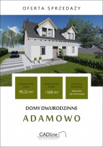 Domy Adamowo - CADLINE Dominik Wojciechowski Wolsztyn