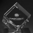 Przycisk do papieru Nagrody, upominki - Gdynia Power Glass 3D Łukasz Parzuchowski