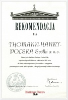 Referencja od firmy Business Centre Club 1991