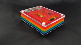 Obudowa Raspberry Pi 3/B+ kolorowa - GravLaser Włostowa