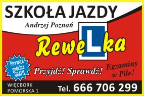 Kursy prawa jazdy kat. B - Szkoła jazdy  Rewelka  Andrzej Poznań Więcbork