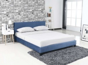 łóżko Nelly niebieskie - Nolmar Mateusz Nolbert Trzcinica