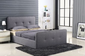 łóżko Emily 2 szare - Nolmar Mateusz Nolbert Trzcinica