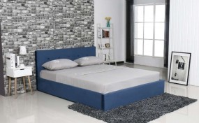 łóżko Laura 2 niebieskie - Nolmar Mateusz Nolbert Trzcinica