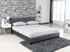 łóżko Nelly ciemno szare - Nolmar Mateusz Nolbert Trzcinica