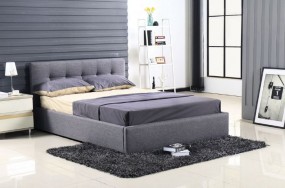 łóżko Laura 2 szare - Nolmar Mateusz Nolbert Trzcinica