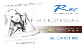 Videofilmowanie i Fotograf - Multimedia Studio Rec Nowy Targ