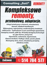 Kompleksowe remonty - Consulting Sati Sp z o.o. Warszawa