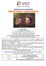 Zrozumieć Aspergera- warsztaty dla rodziców/ opiekunów - WIĘŹ-gabinet psychoterapii. Katarzyna Kotulska Jaworzno
