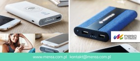 Power bank z Twoim logo - Merea Agencja Reklamowa Wrocław