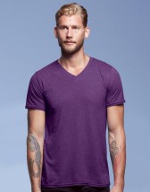 Tri-Blend V-Neck Tee Koszulka z nadrukiem - Spółdzielnia Socjalna Reklamy i Druku Będzin