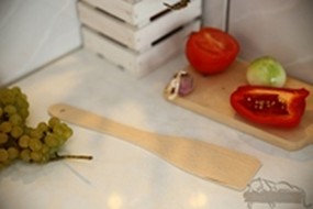 Drewniana łopatka do patelni zwykła - Drewpart - F.P.H.U Drewpart Szerzyny